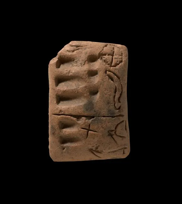 Proto-cuneiform tablet of the Uruk IV period
