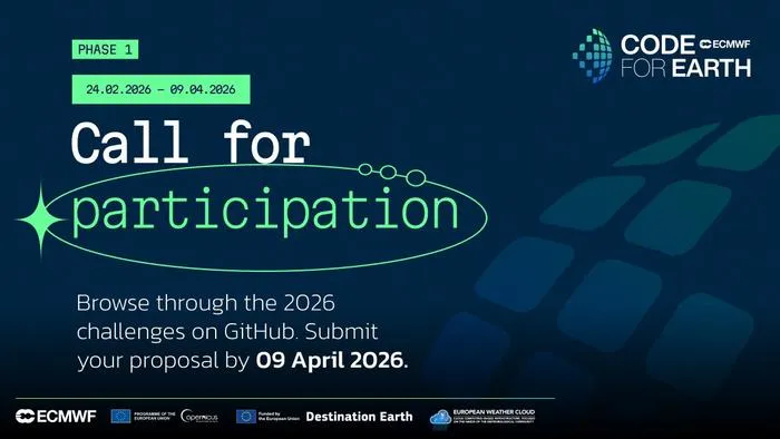 Code for Earth - Call for participation image.