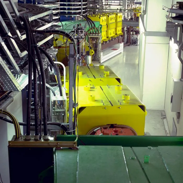 View inside the GSI Fragement Separator