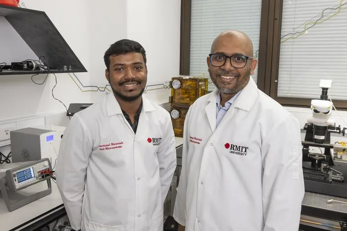 Researchers in the lab