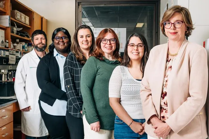 Paige Porrett and her research team