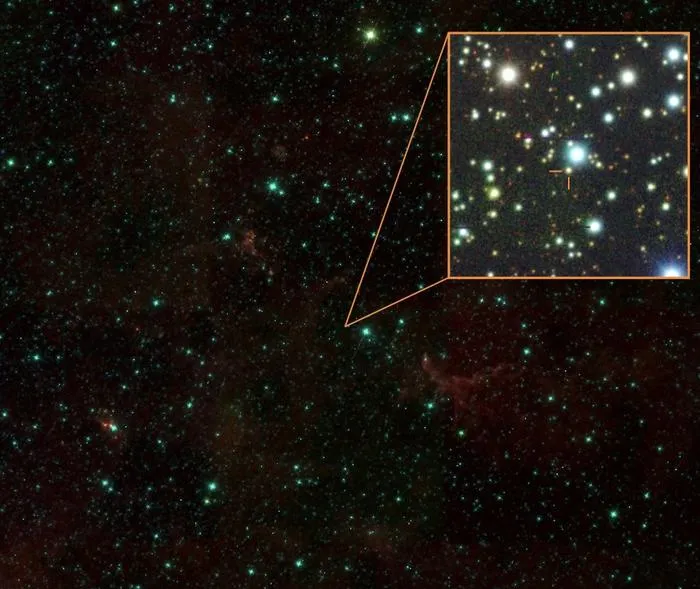 Gaia20ehk star location