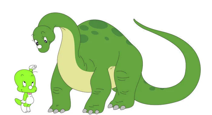 Doolysaurus cartoon