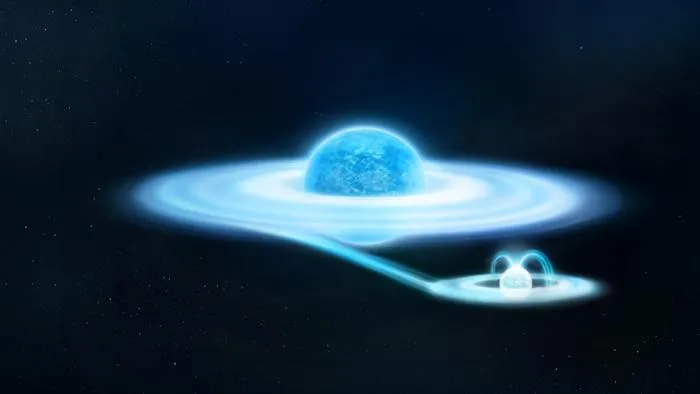 Gamma-Cas and its hungry white dwarf companion