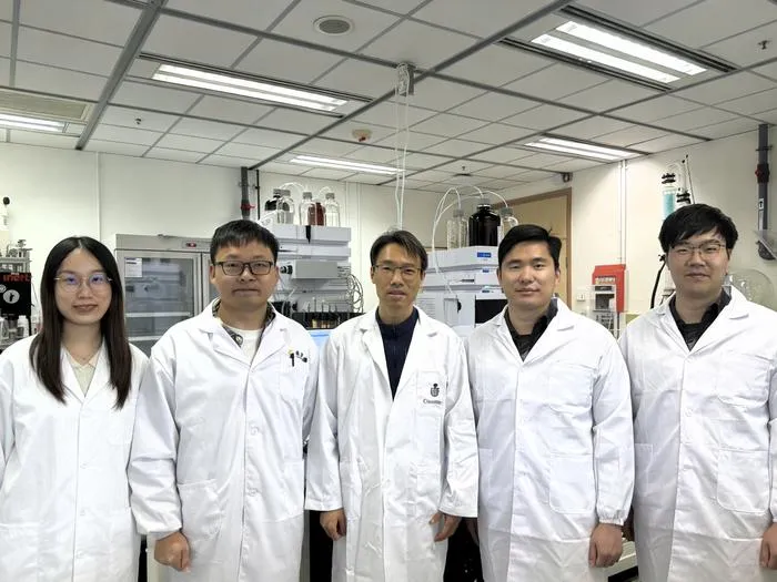 A group photo of the research team