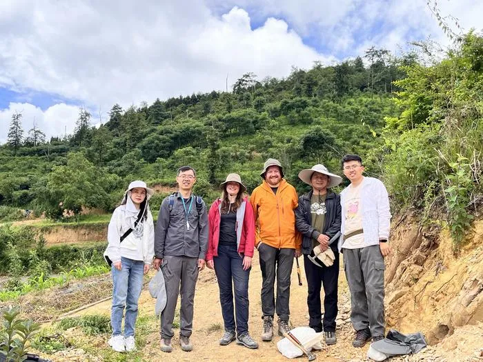 Part of the research team