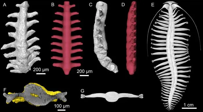 Comparison between Zhangjiagoivermis longicruris and Tomopteris