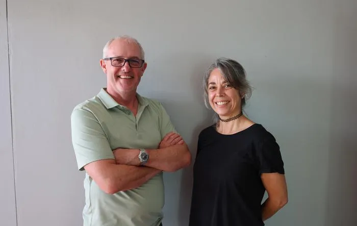 Professor Mike Rogers and Dr Marcia Munoz