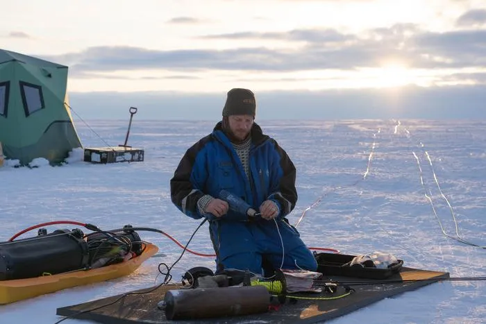 Tore Hattermann on Fimbulisen Ice Shelf