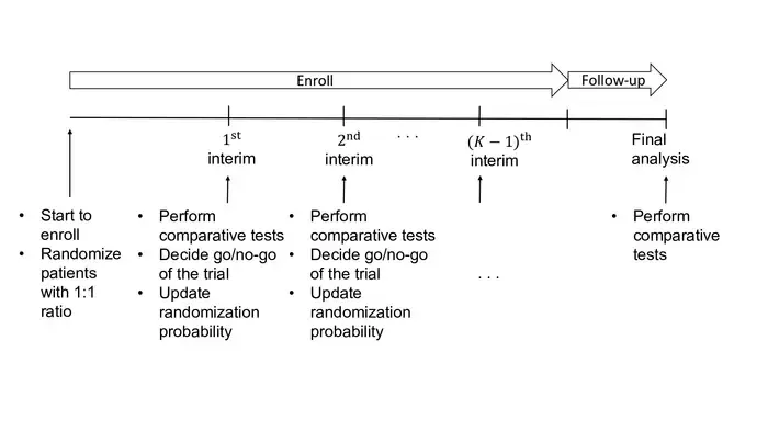 Design Framework for Adaptive Randomization with Interim Analyses.