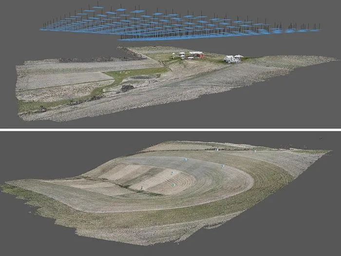 Maps made by a drone-carried camera