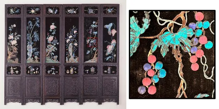 Shining a light on historical featherwork art