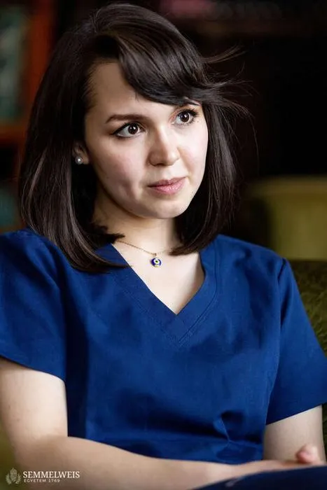 Dr Sarolta H. Trinh, PhD candidate at the Pediatric Center of Semmelweis University and first author of the study
