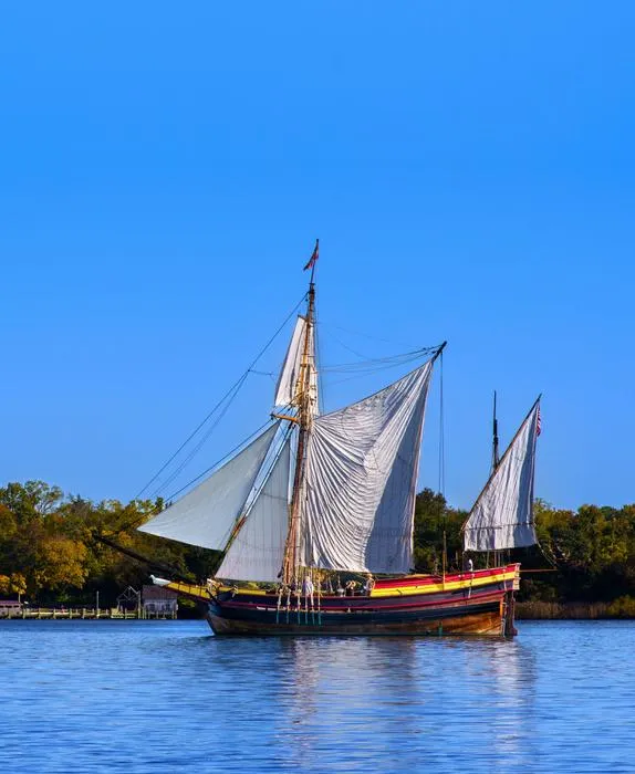 17-th Century Trading Ship