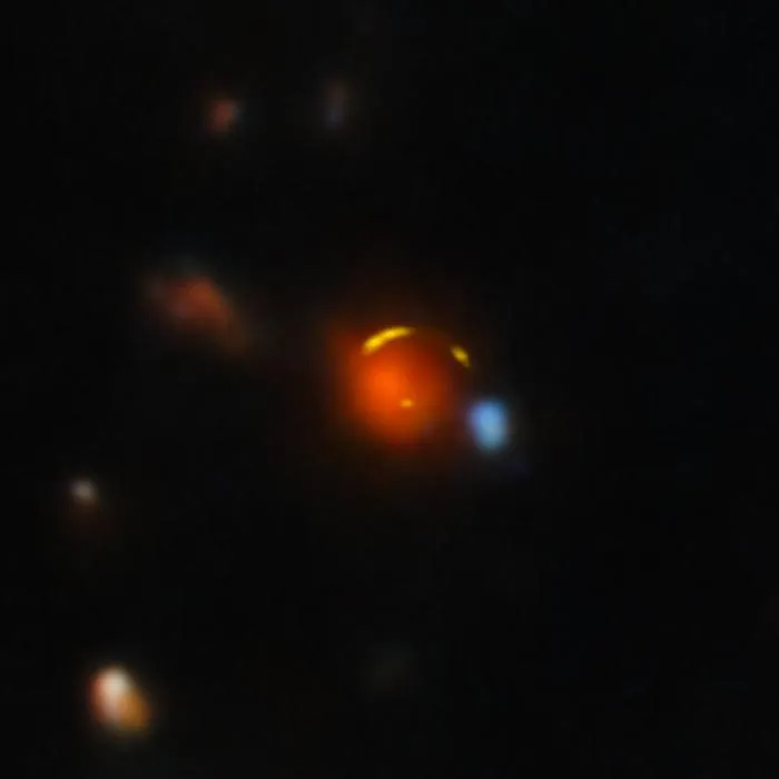 Gemini North and ALMA image of "Shadow Blaster"