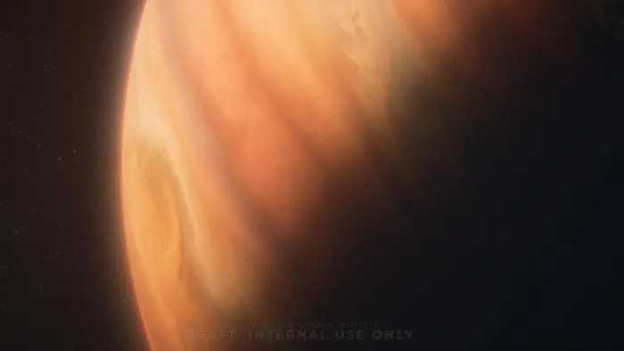 A planet orbiting a white dwarf