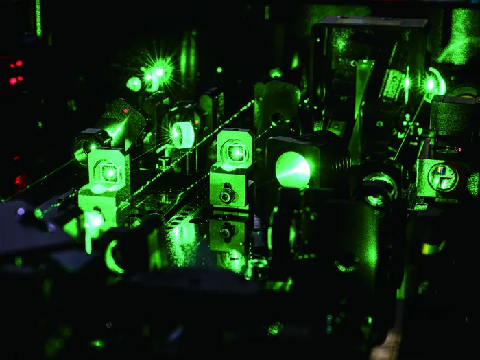 The excited-state dynamics of the samples are resolved by an ultra-fast laser system.