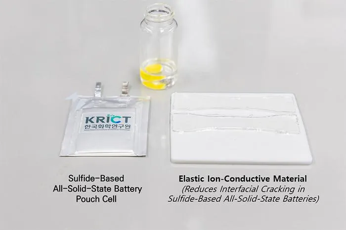 [2] Sulfide-Based All-Solid-State Battery Pouch Cell and Elastic Ion-Conductive Material