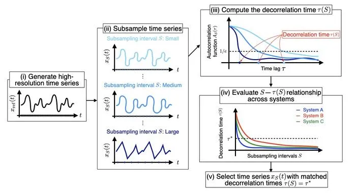 Figure 1: Procedure for matching time scales of the target systems