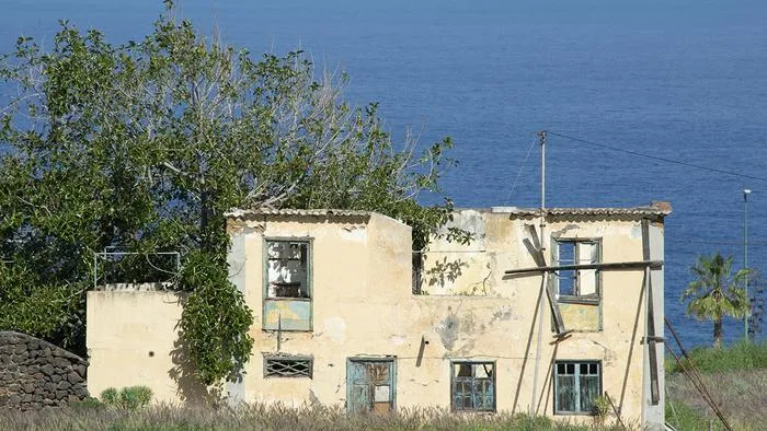 Derelict research station in Tenerife