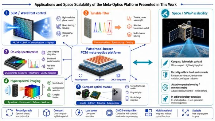 KAIST Opens the Era of “Space Sensors” with Optical Functions Reconfigurable by Electrical Signals Alone