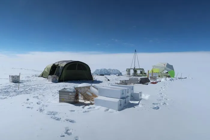 Research site in Greenland
