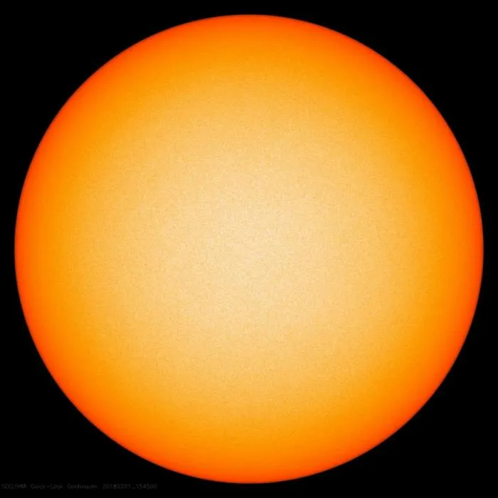 Spotless sun