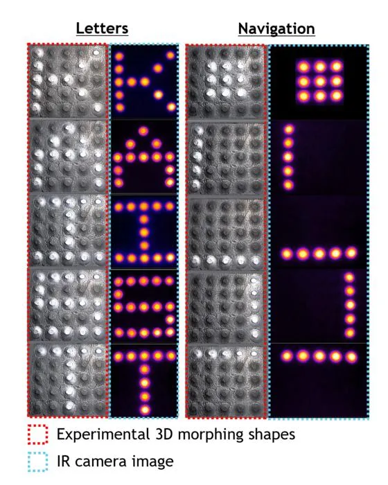 KAIST Makes Buttons Rise with Light