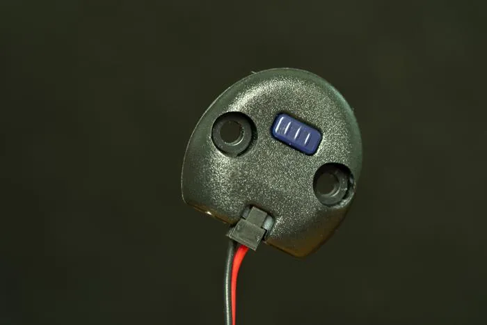 KARR button close up