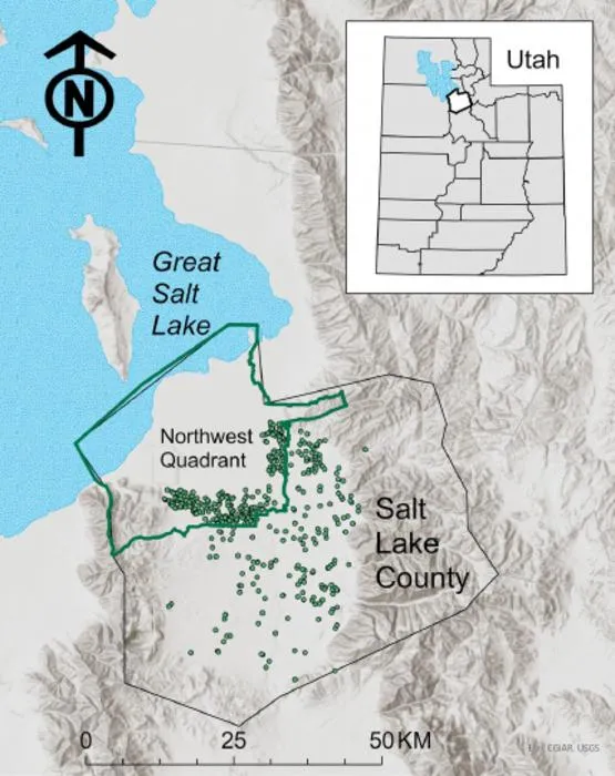 Map of the study area