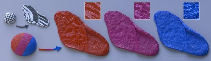 Extremely deformable surfaces: realistic and cheap to compute