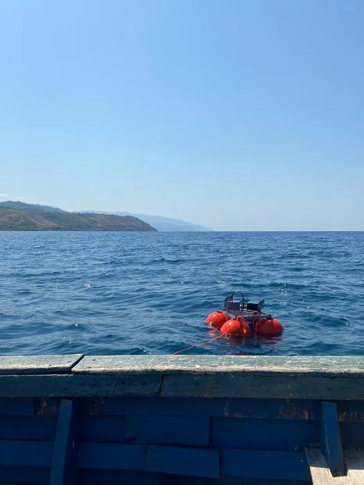 Recovery of the sonar device in Lake Malawi Credit Philip Matthews