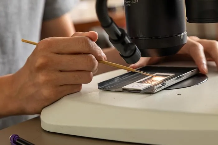 Separating tiny fossils