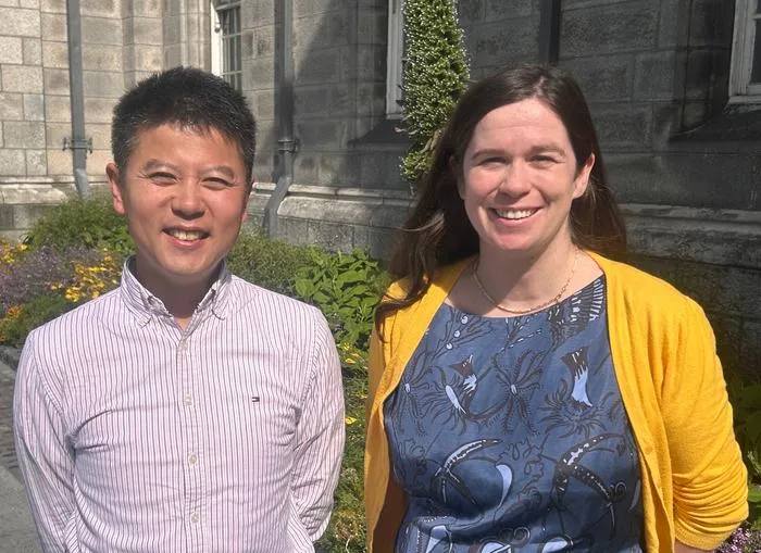 Shigeki Nakagome and Lara Cassidy