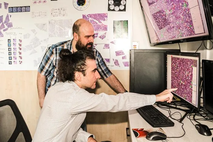Ede Migh and András Kriston analyze histological images