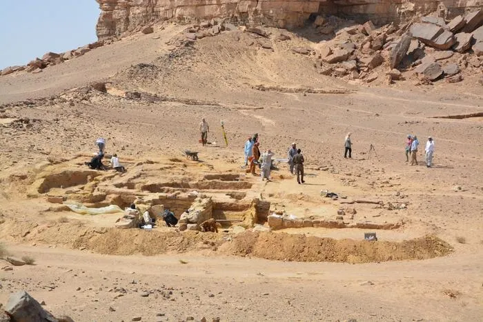 Archeological excavations