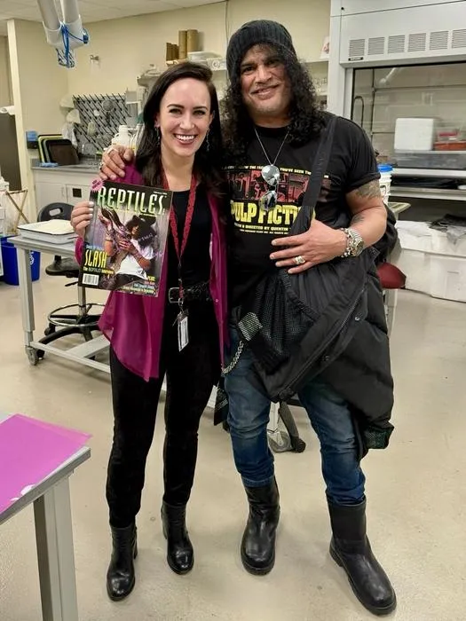 Slash and Sara