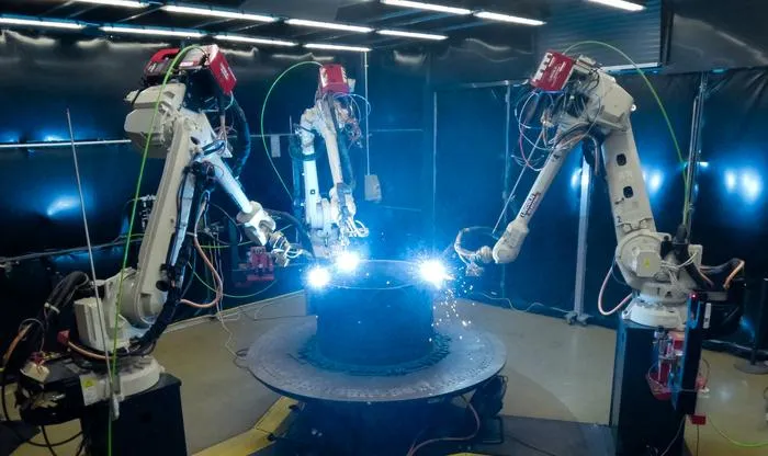 Wire-Arc Printing of Pressure Vessel