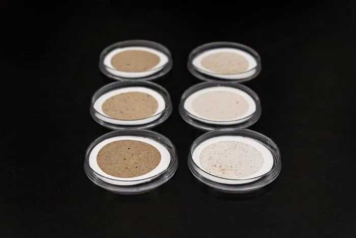 Rainwater particles
