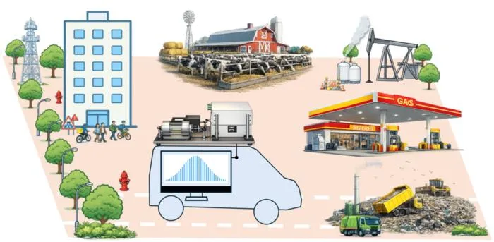 Mobile methane monitoring