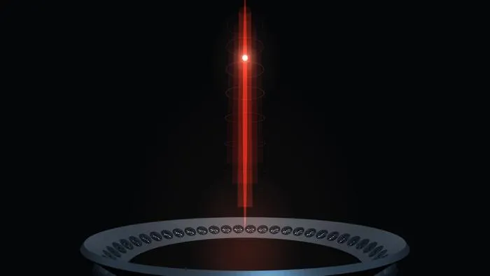 Bessel beam illustration