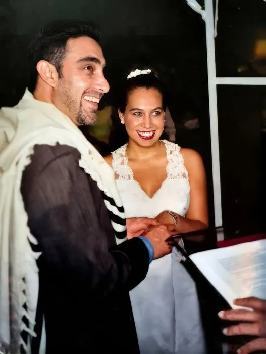 Paty and Isaac · The Wedding Day. She was beloved. She was radiant. She married the love of her life. The illness did not care.