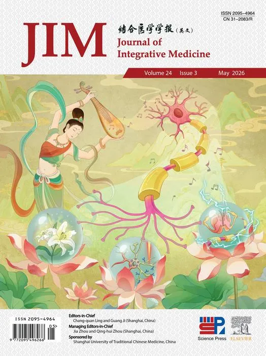 Cover of Journal of Integrative Medicine (Issue 3, Volume 24, 2026).