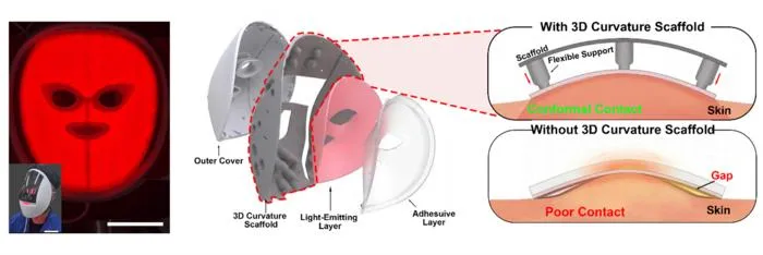 KAIST Skin-Conformable Micro-LED Mask Boosts Skin Rejuvenation, Brightening, and Synergistic Benefits with Polynucleotide (PN) Injections