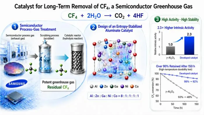 KAIST Tames a Semiconductor Greenhouse Gas 6,000 Times More Potent Than CO₂ with the ‘Power of Disorder’