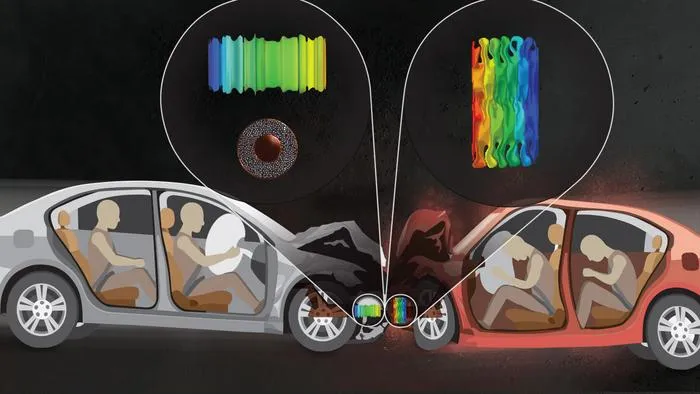 How metal foam would make cars safer in a collision