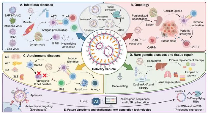How mRNA-LNP medicines span disease areas and future technologies