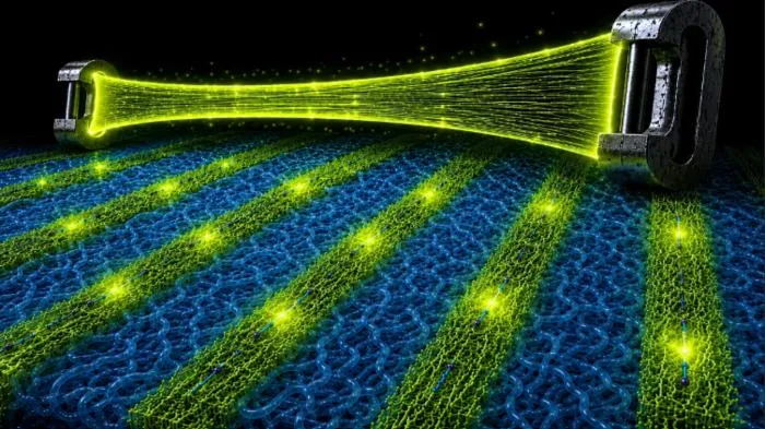 Making mechanical stress visible in polymers