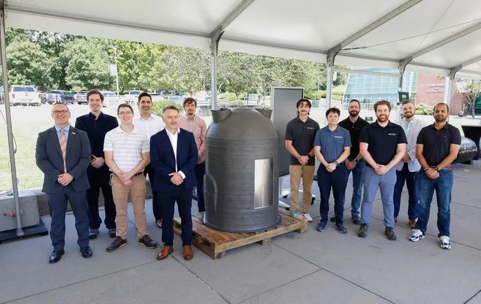 Steel pressure vessel