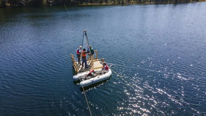 Collecting samples